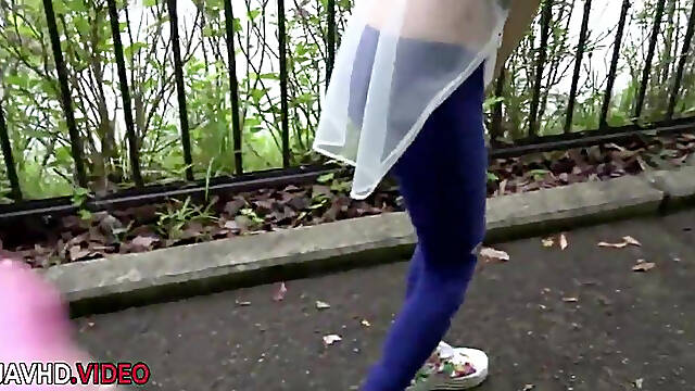 Outdoor JAV Naughty Mikuru Shiinas Lustful Blow Job Tempts All