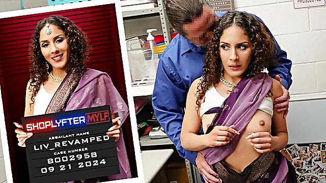 Cute Indian MILF Strip Searched, Fingered, and Fucked - Mylf