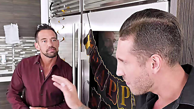 Jada Kai and Danni Rivers crazy high school orgy