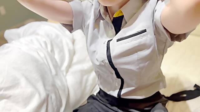 Flirting and creampie sex with an 18-year-old McDonalds employee.