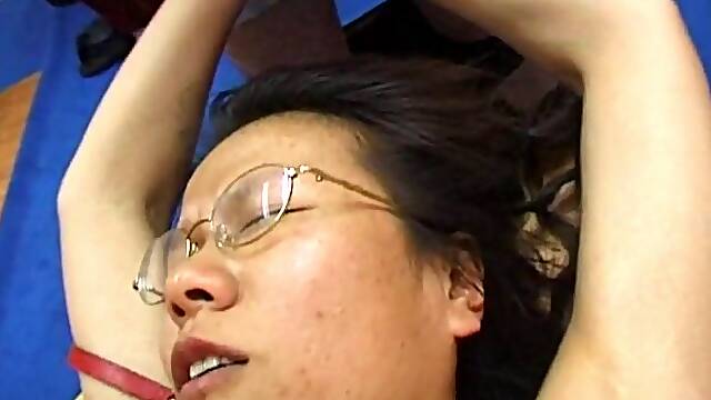 Anais punished in a gangbang by her husband