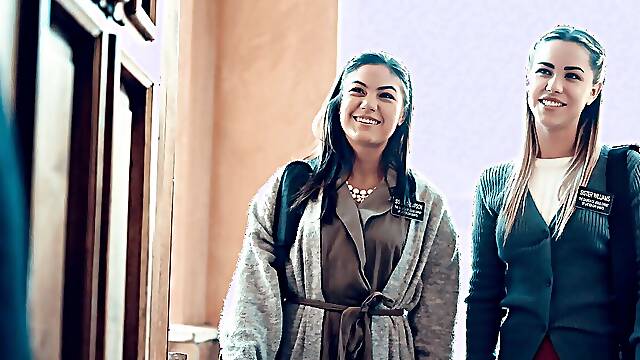 Christian Girl's Farewell Sex - Alina Lopez, Kendra Spade