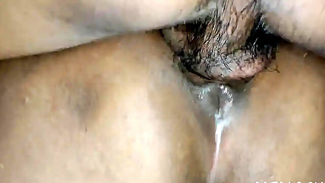 Neighbor fucks horny Asian teen and gives her lots of creampies
