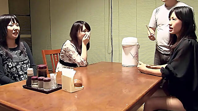 Asian Friends Strip Down in Truth or Dare Game