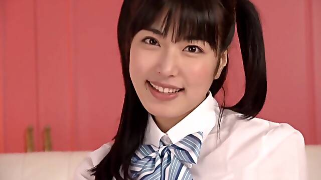 Charming Asian teen 18+ Kana Yume gives amateur foot job