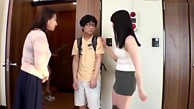 Japanese hot step mom and her friend full video (scene 1)