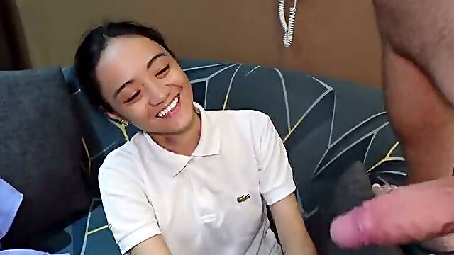 Trikepatrol Pale Asian Goes Hard with Her Sex Game