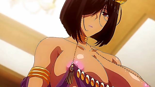 Horny anime cougar thrilling adult clip