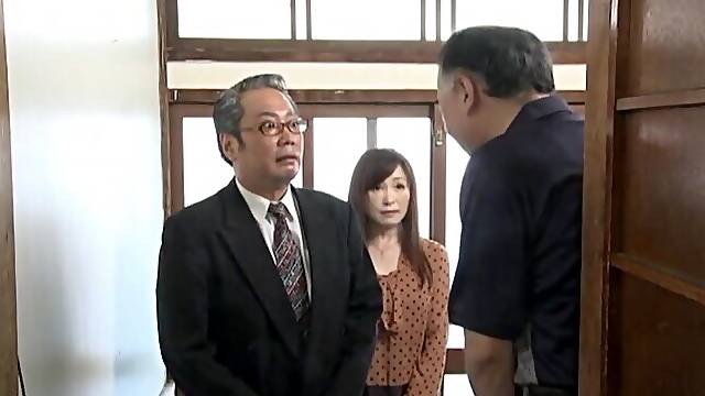 Small tits Japanese secretary Mika Matsua gets fucked on the floor