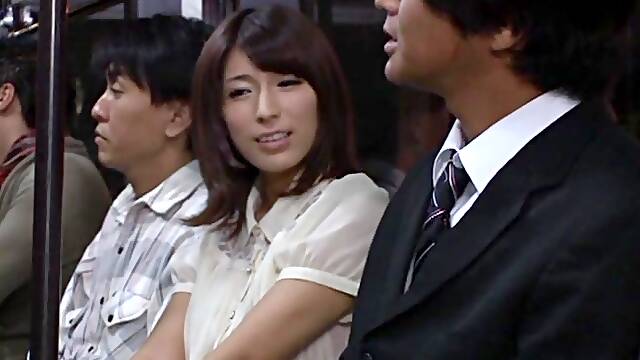 Nami Hoshino enjoys a bukkake in amazing gangbang sex clip