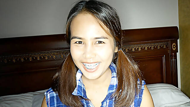 Thai wife enjoys it with white husband