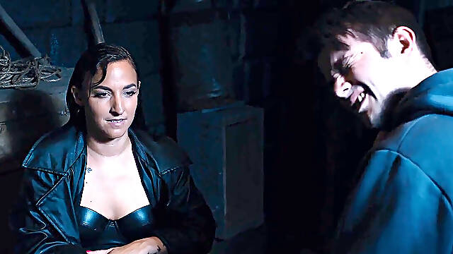 Dominatrix sadism & masochism Leather woman Bondage Retaliation - Amirah Adara Frozen in Time and Face Fucked