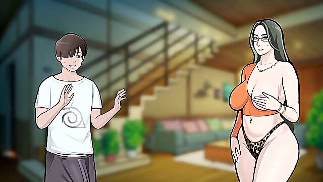 Konoha cougars #14: Discovering the secret of my best friends cougar mom