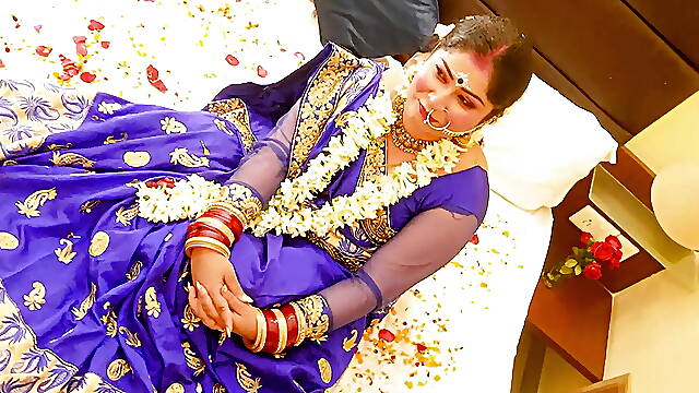 GRAND FUCKING IN WEEDING NIGHTS WITH HIS WIFES SISTER