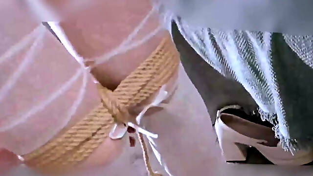Ms19-a Girl in a Wedding Dress Was Disciplined by Vibrator