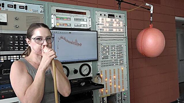 Tessa Jane Blows Up Her First Chinese Hot Water Bottle (MP4 - 1080p)