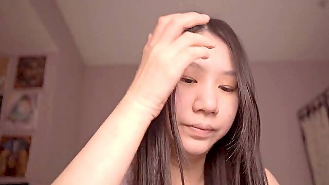 Widow finds enjoy again and is impregnated - super-cute Asian doll ASMR - Ruth