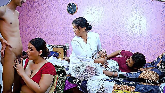 Desi Doctor and Nurse Hardcore Foursome Sex with Paitents Full Movie