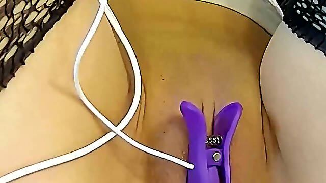 Japanese Slave Training: Close-up Pussy, Clit Sucking, Nipple Sucking, Anal Fingering